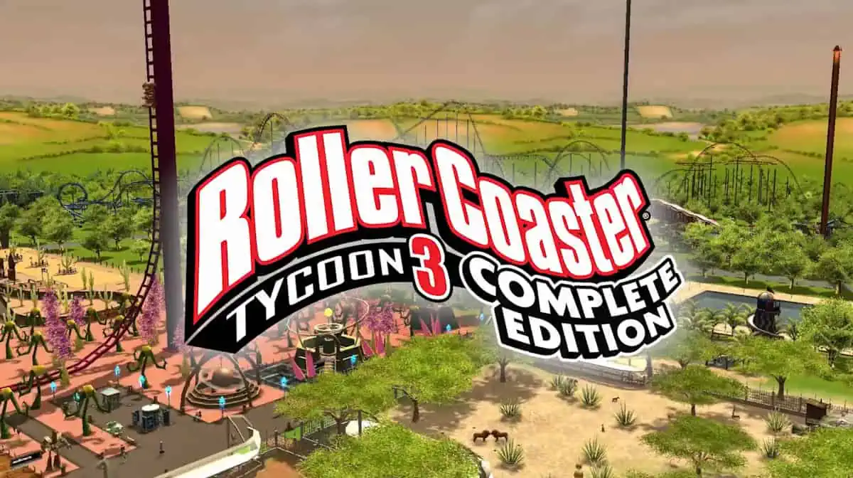 RollerCoaster Tycoon 3: Complete Edition coming to PC and Switch