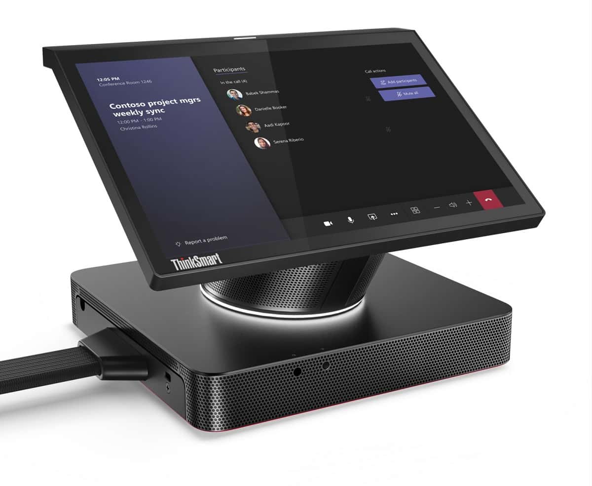 Lenovo introduce ThinkSmart Hub Microsoft Teams Rooms controller