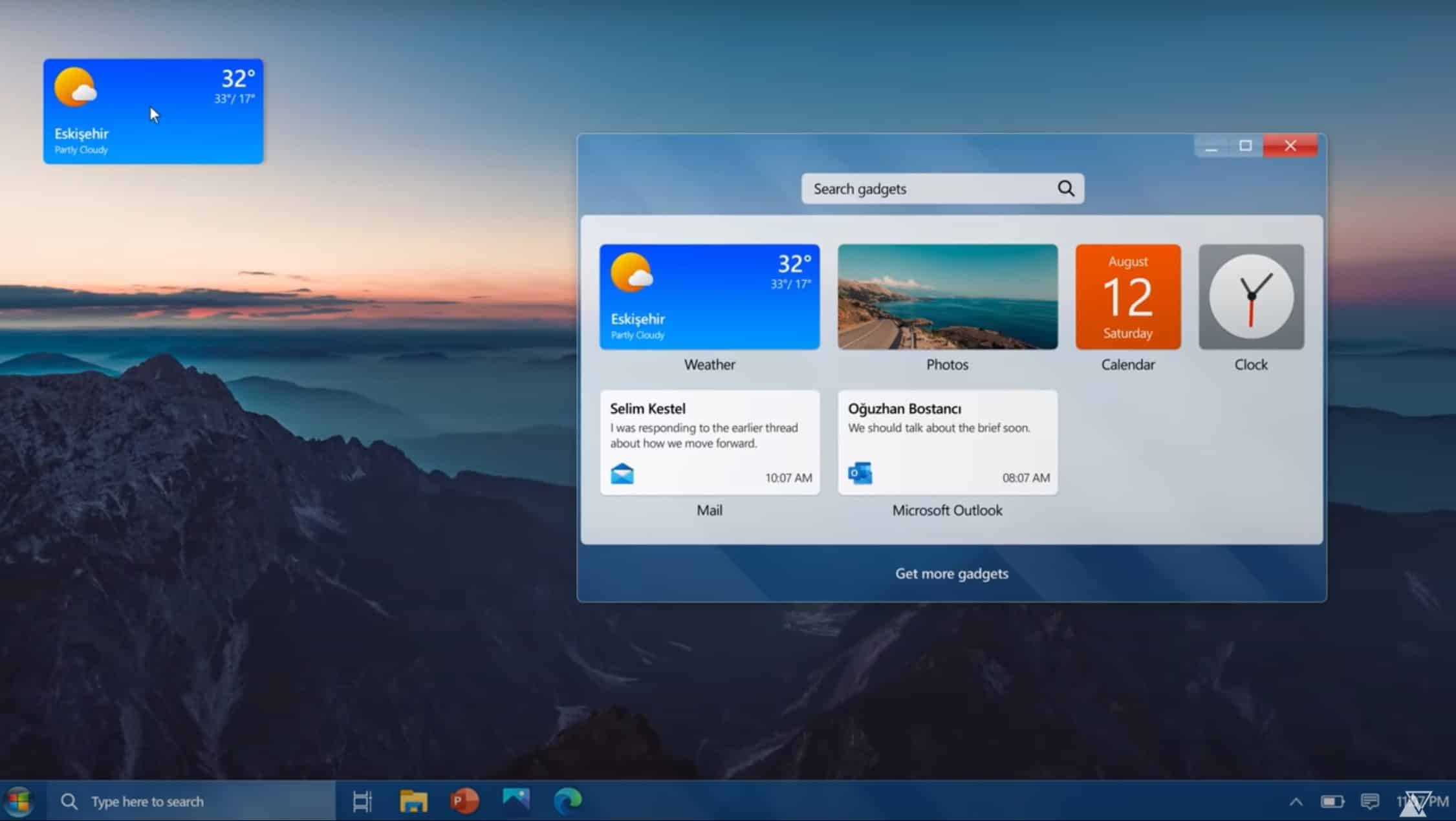 Concept creator reimagines Windows 7 design