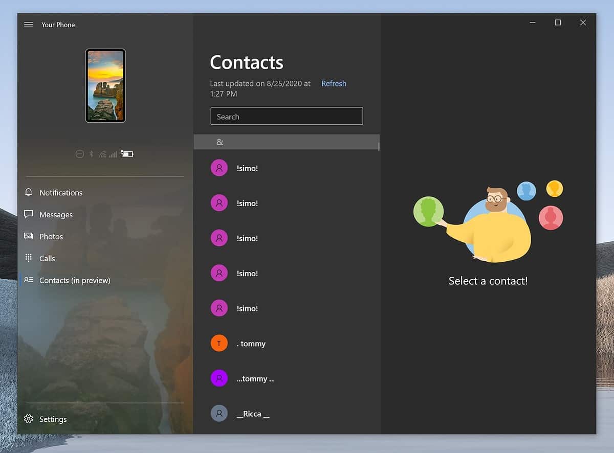 Microsoft's Your Phone app is getting some cool new features MSPoweruser