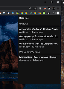 You will soon be able to add tabs en masse to Chrome's new Read Later ...