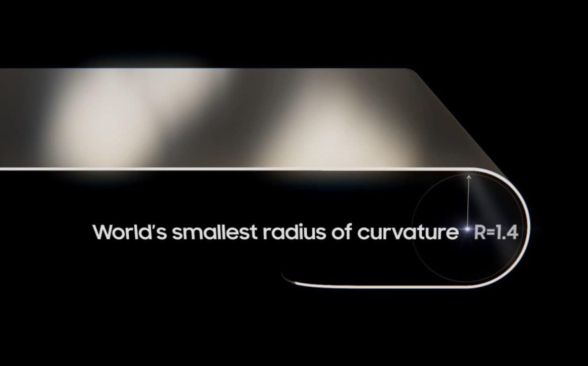 Samsung’s new foldable OLED panel has the world’s smallest curvature