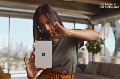 Microsoft surface duo ad