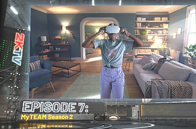 NBA ads NBA 2K21 fullscreen ads Oculus