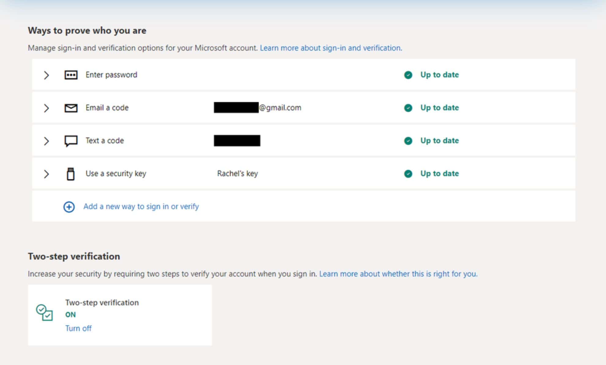 microsoft account security alert text