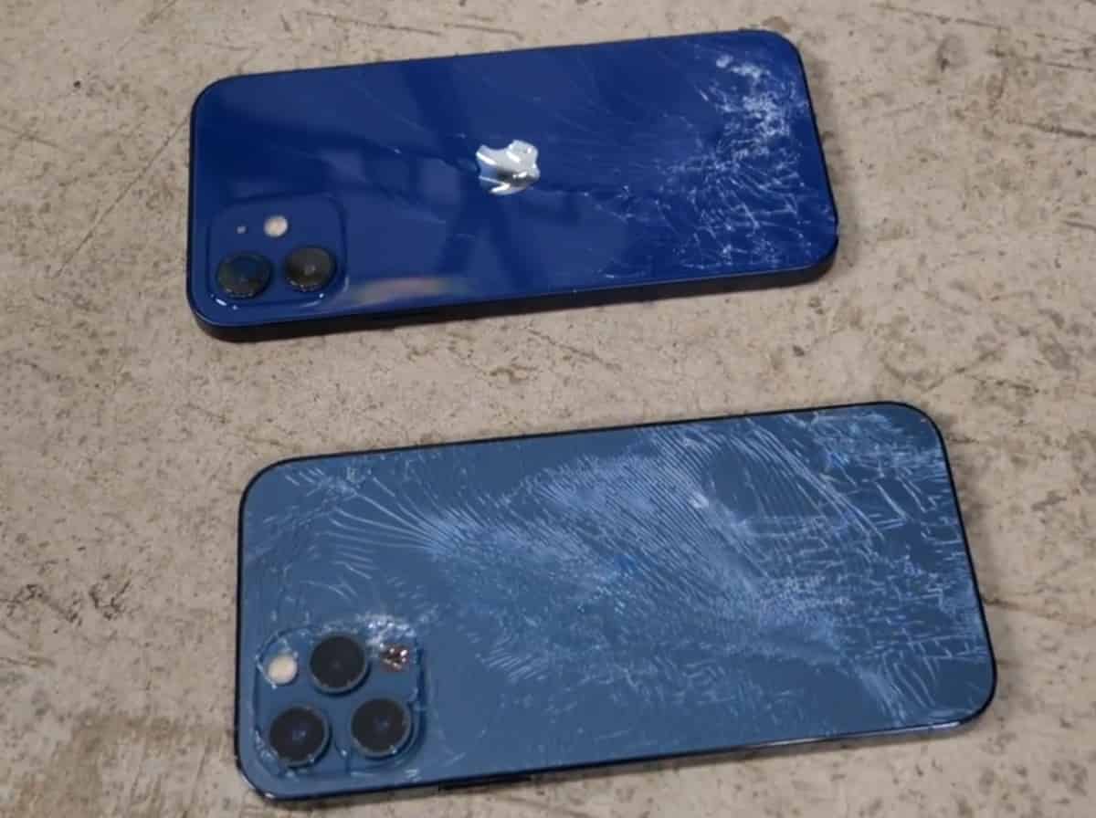 Los iPhone 12 y iPhone 12 Pro demuestran su durabilidad frente a caídas