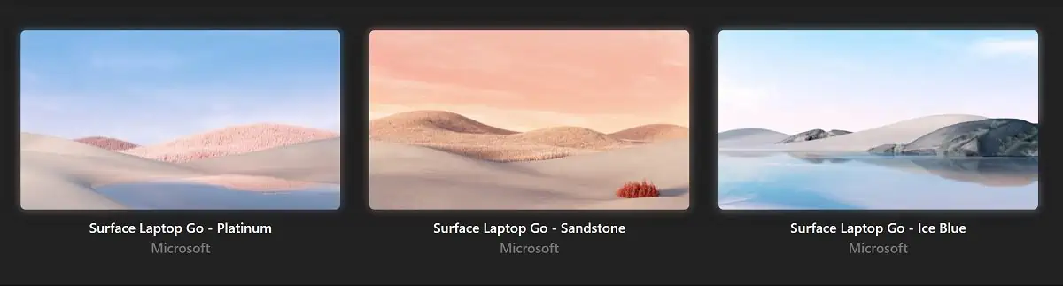 You Can Now Download Wallpapers Of The New Surface Laptop Go From Wallpaperhub Mspoweruser