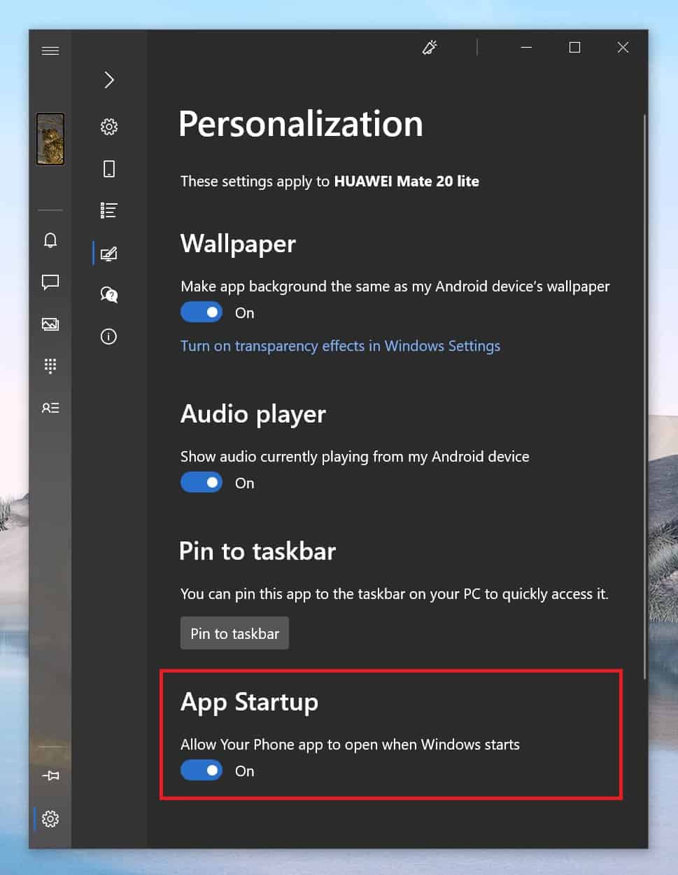 nodefender windows 10 app