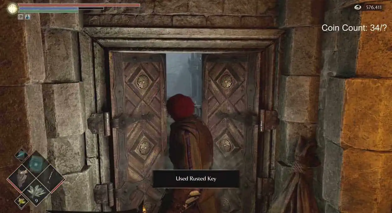 Demon's Souls Hidden Door PS5 opened