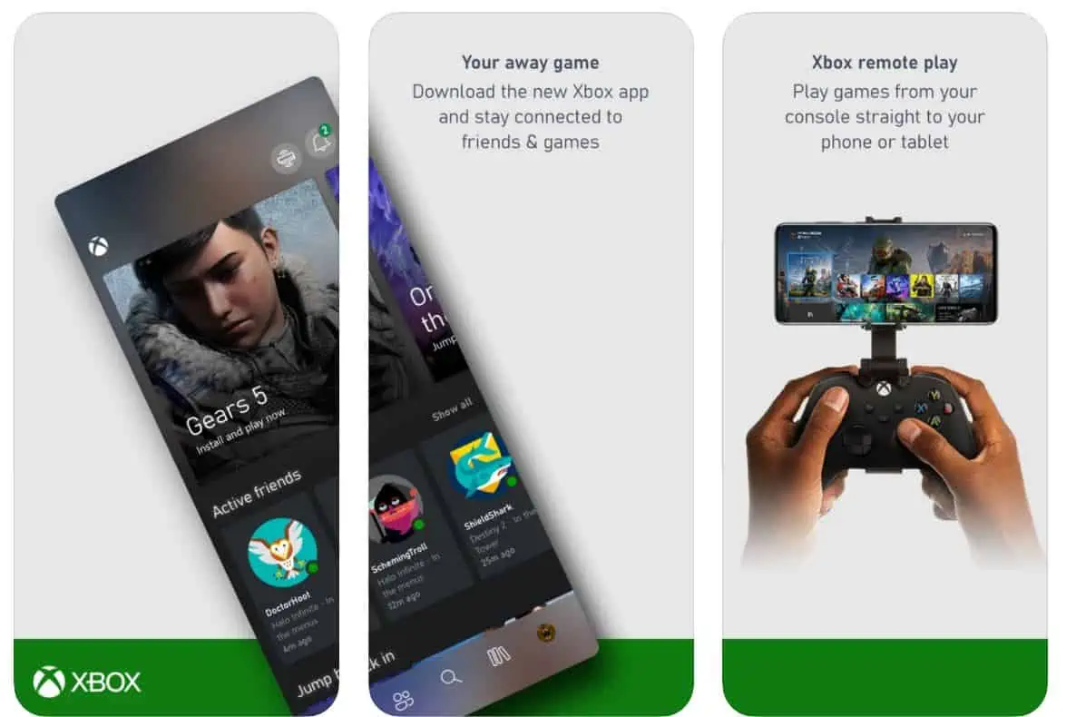 Xbox app for mobile