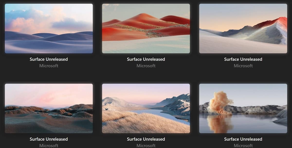 New unreleased official Surface wallpapers available from WallpaperHub