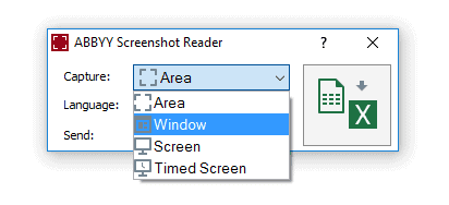 Software de reconhecimento de ocr ABBYY para extrair texto de imagens