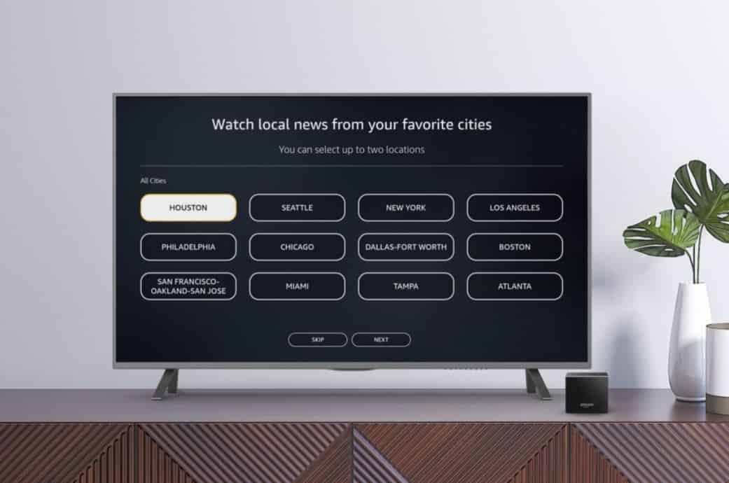 Amazon brings local news channels to News app on Fire TV