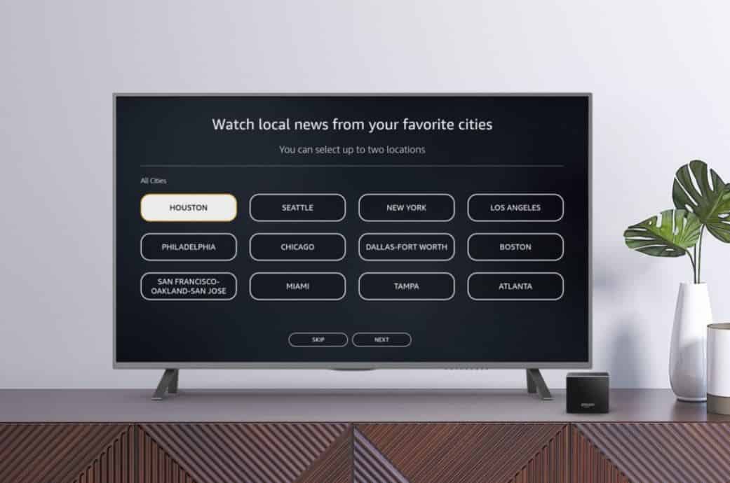 can you watch live news on amazon prime