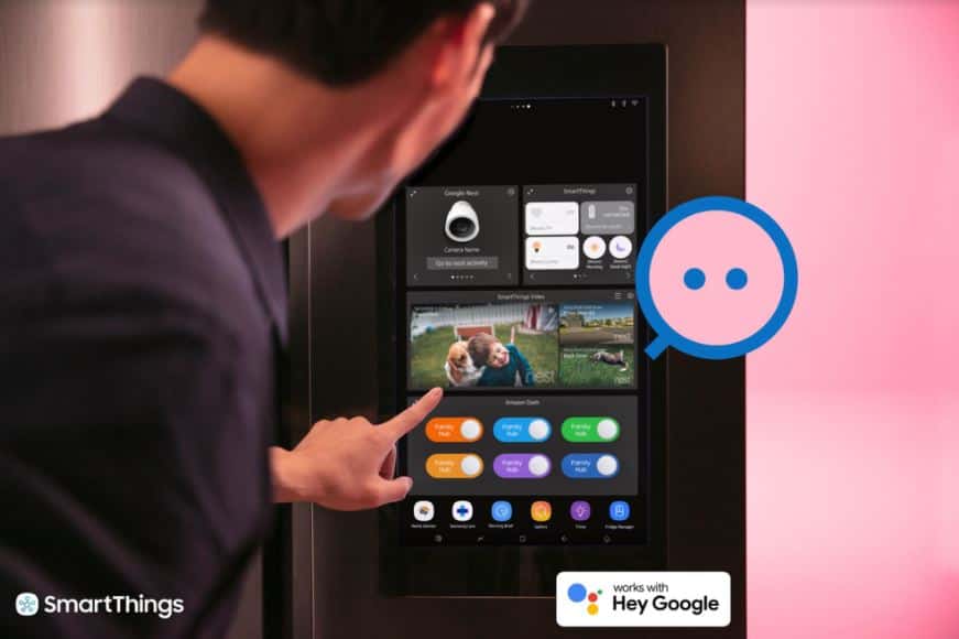 Google Assistant Samsung SmartThings