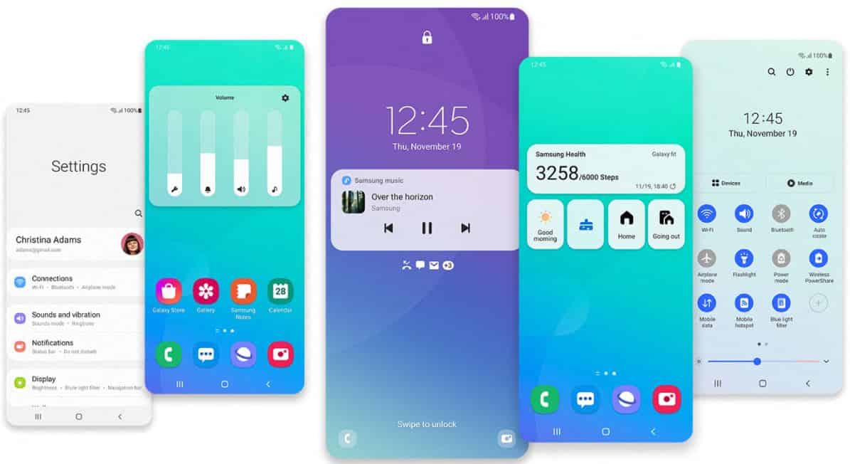 Samsung One UI 3