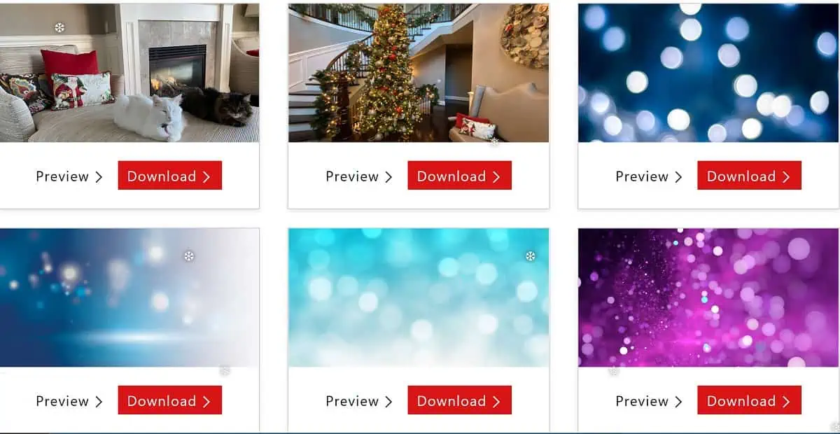 Christmas Background Images For Microsoft Teams | Webphotos.org