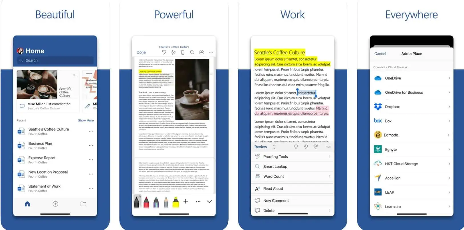 Microsoft is rolling out Header navigation to Word for iOS and Android