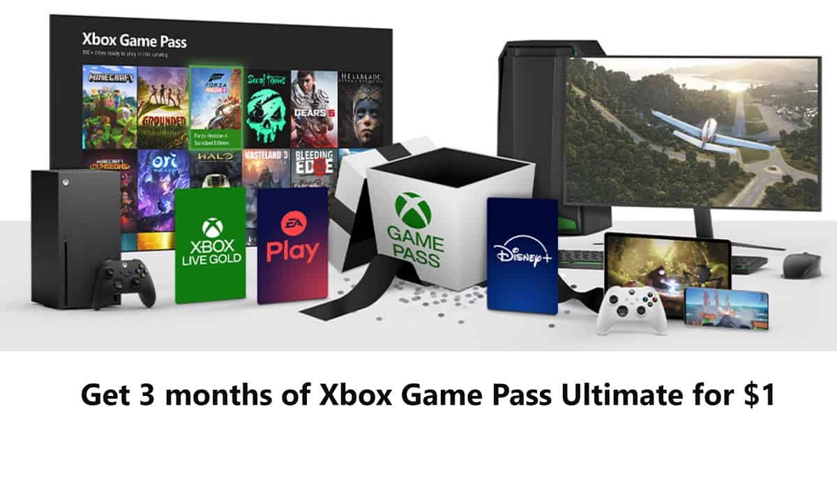 Xbox Game Pass Black Friday Deals 2021: Try it for as low as $1