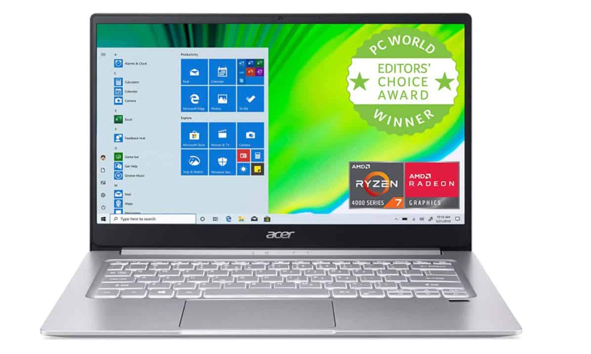 Acer Swift 3 Thin and Light laptop