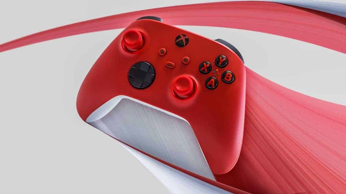 Pulse Red Xbox Series controller