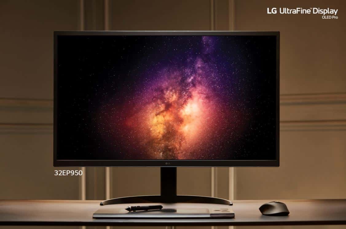 LG announces 31.5-inch 4K OLED monitor covering 99% of DCI-P3 and Adobe RGB color space