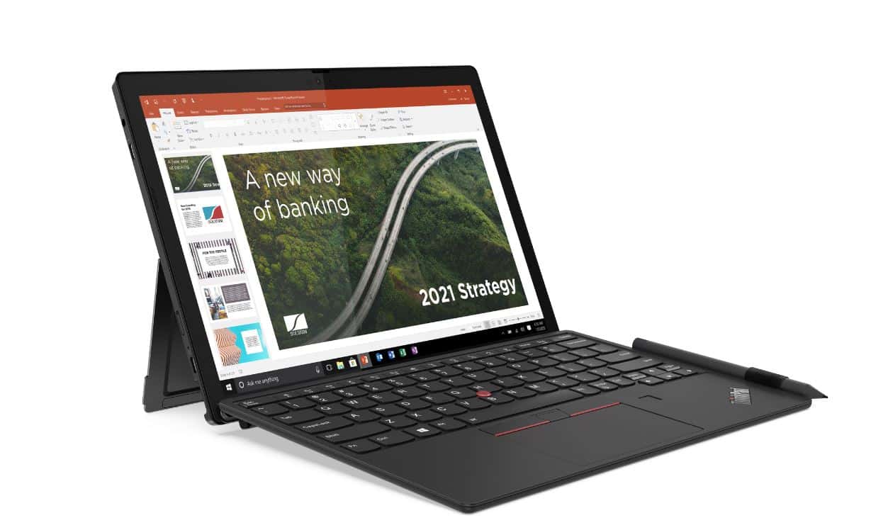 Lenovo tar sig an Microsoft Surface Pro 7+ med nya ThinkPad X12