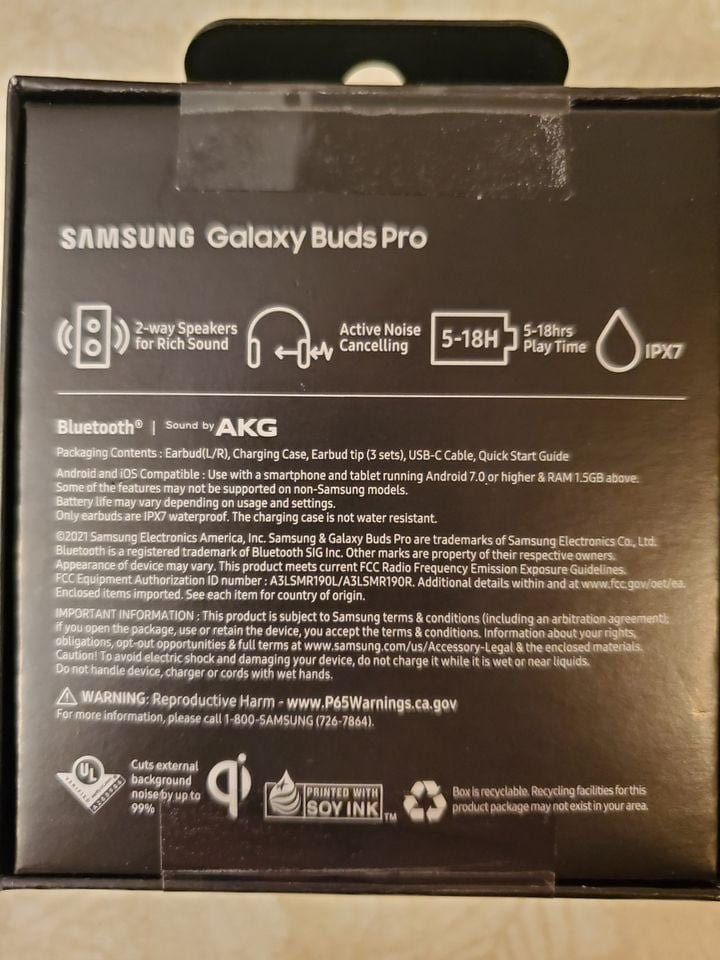 Some-one is selling a set of Samsung Galaxy Buds Pro on