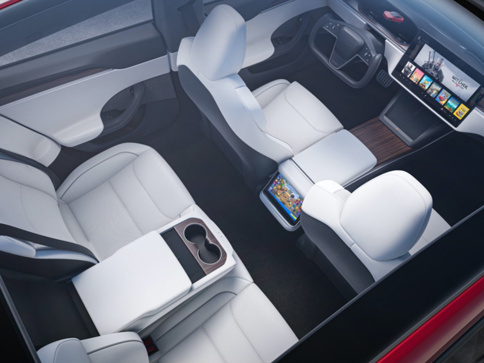 Tesla revela legal atualização do interior do Model S