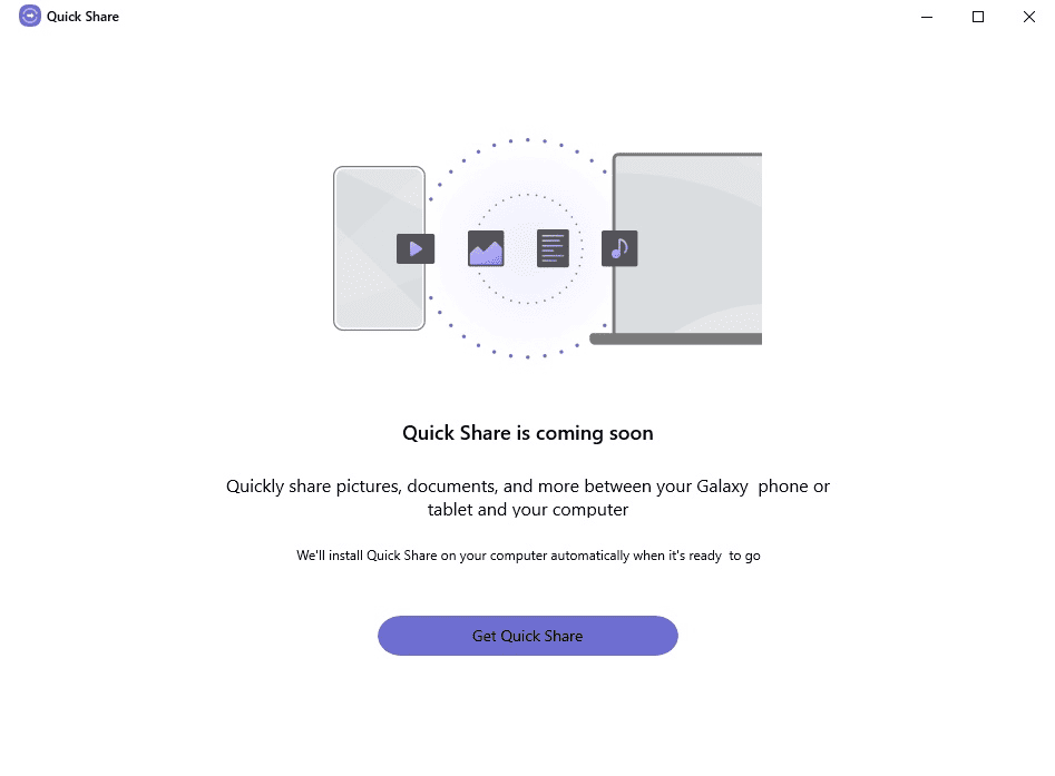 samsung quick share windows download