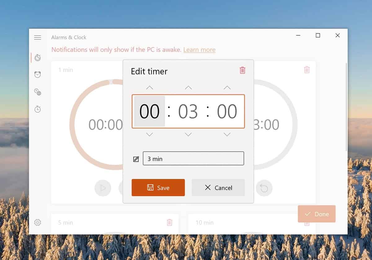 microsoft store missing speech timer app