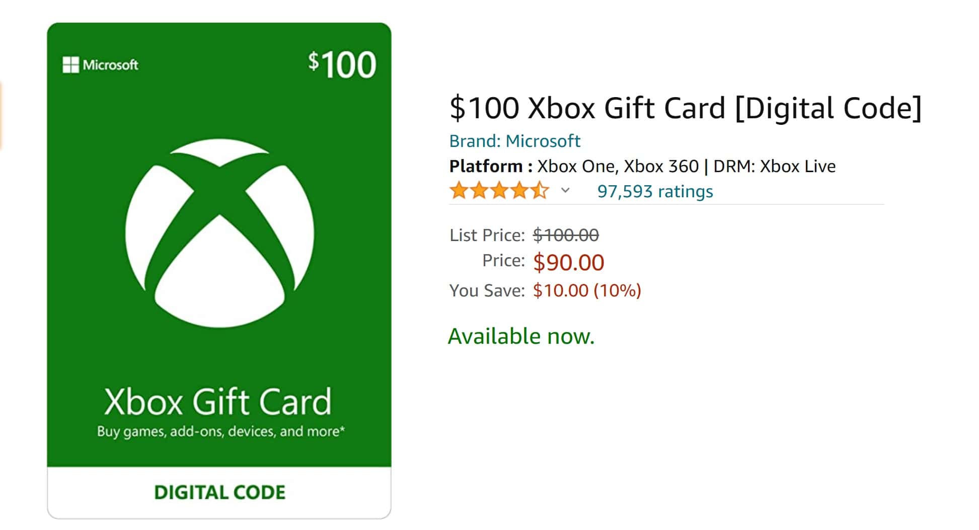 xbox live credit