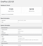 Geekbench OnePlus 9 Pro