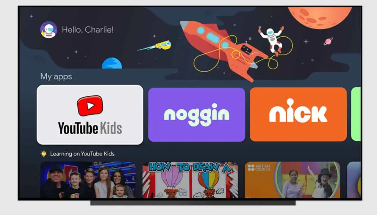 Google TV Kids Profile