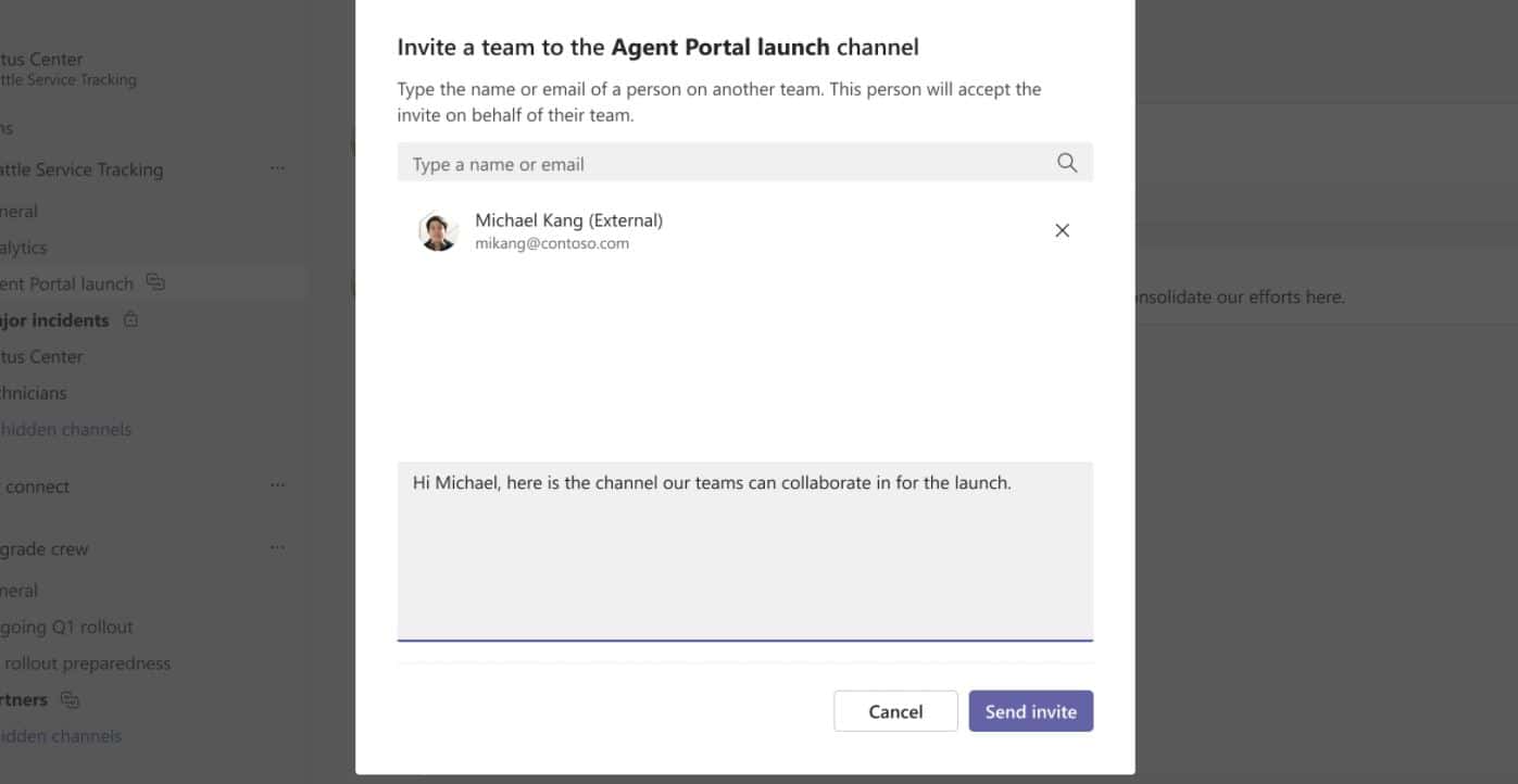 Połączenie Microsoft Teams