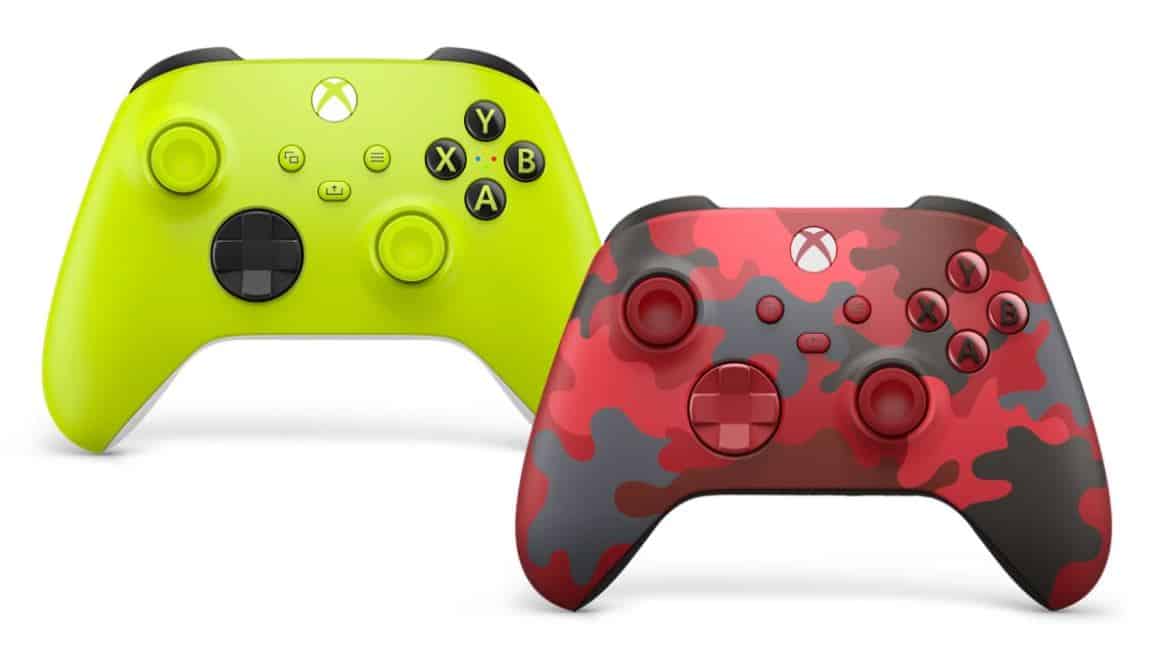 Microsoft announces Electric Volt and Daystrike Camo Special Edition Xbox Wireless Controllers