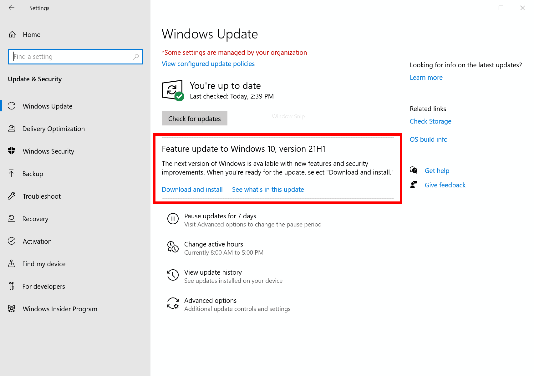 Microsoft release Windows 10 Build 19043.1147 (21H1) to the Release Preview Channel