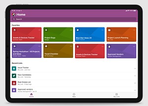 Microsoft Lists is now available as iPad optimized app