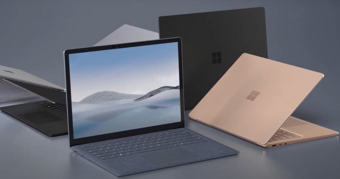 Microsoft Surface Laptop 4 uusi