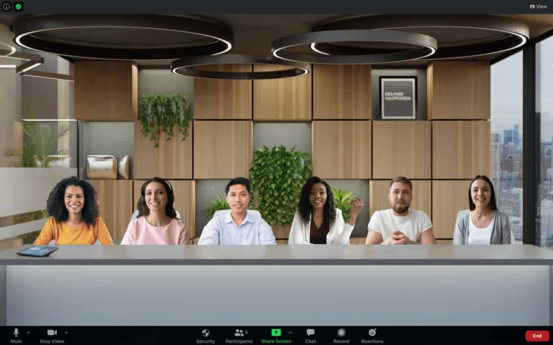 Zoom's Immersive View feature takes on Microsoft Teams Together Mode MSPoweruser