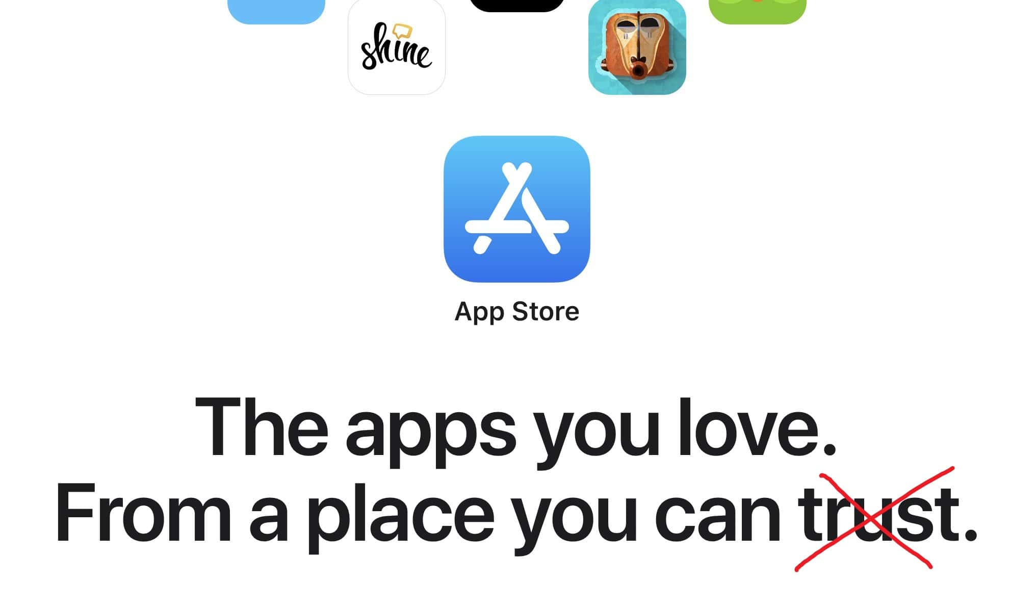 App Store csalások