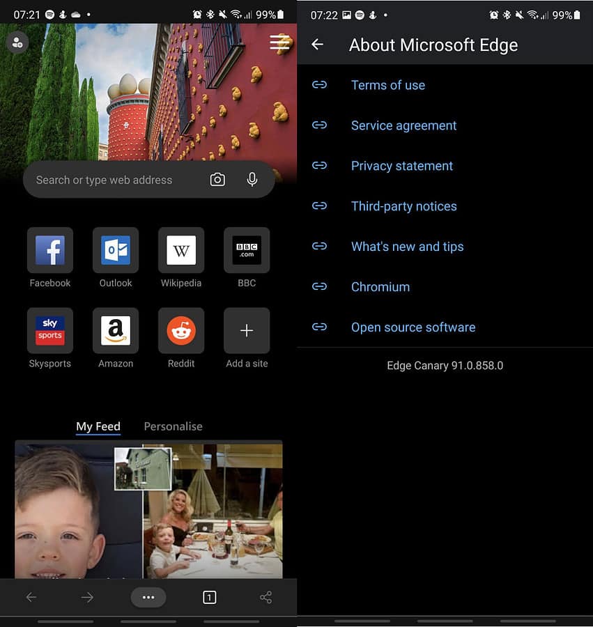 Microsoft Edge Canary is now in the Google Play Store - MSPoweruser