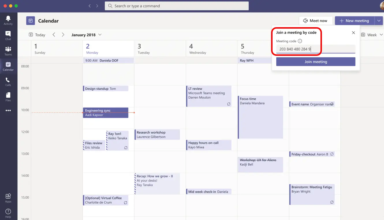 Zoom-like Meeting Codes rolling out soon for Microsoft Teams