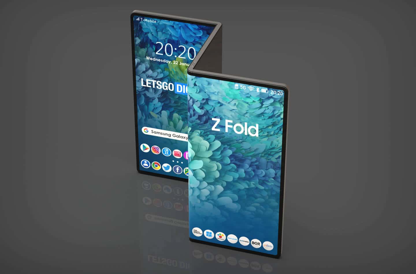 New trademark application confirms Samsung Z Fold tablet is coming