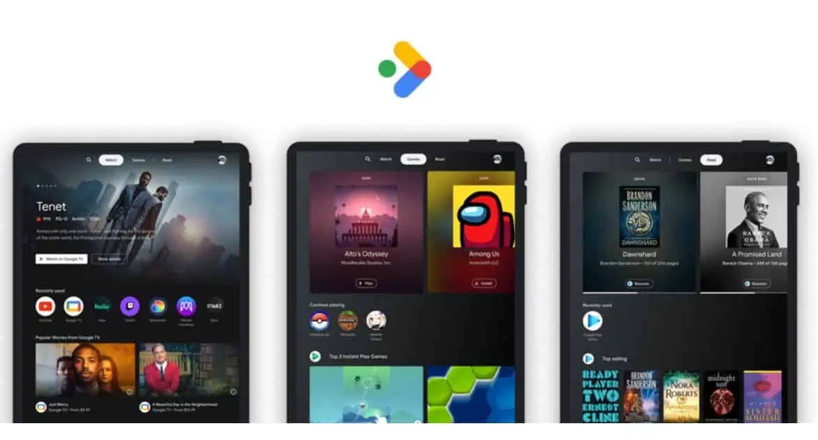 Google Entertainment Space Android平板电脑