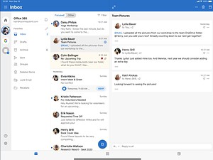 Прежде чем продолжить откройте приложение outlook iphone