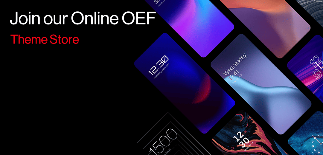 OnePlus theme store