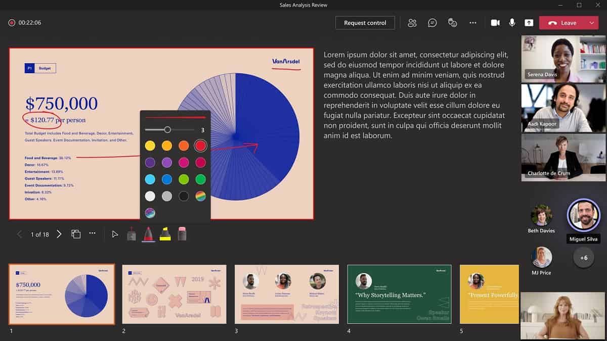 annotations powerpoint live
