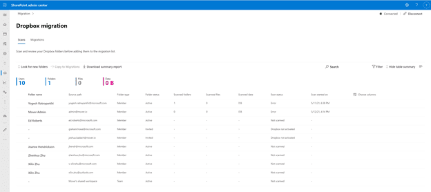 dropbox migration