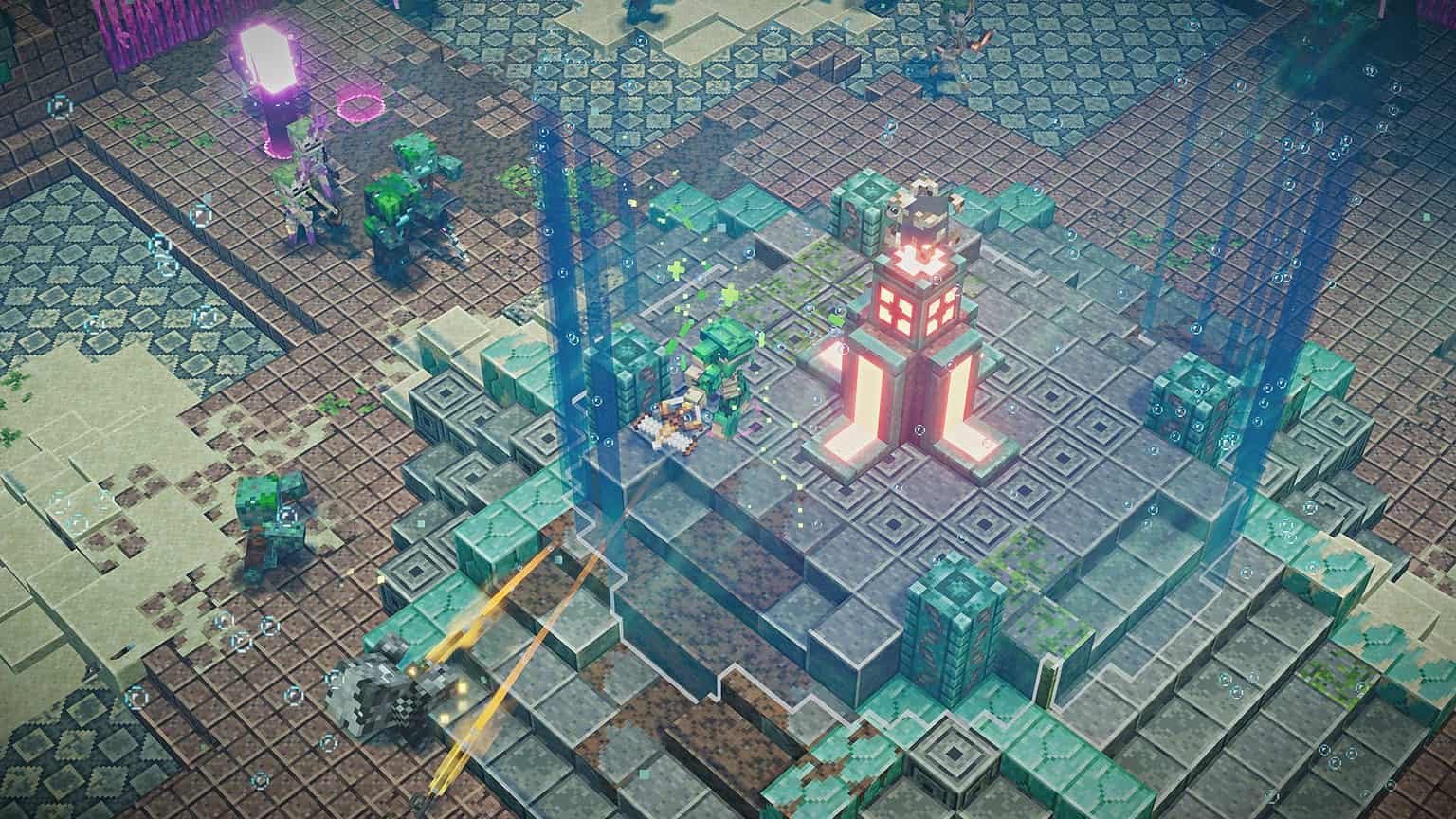 New Minecraft Dungeons Hidden Depths screenshots leak